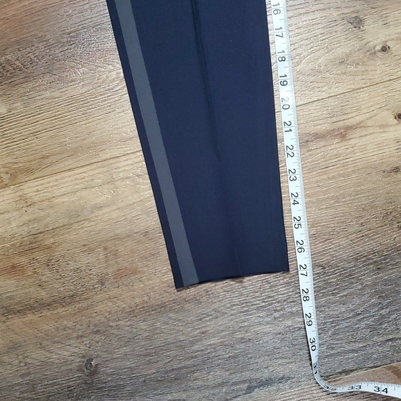 Vince wool blend side stripe trouser pants tapered ankle - Picture 2 of 8